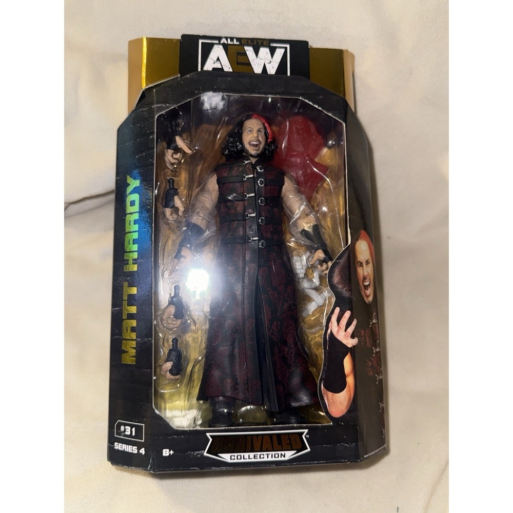 Matt Hardy Action Figure Jazwares AEW Unrivaled Series 4  #31 New In Box